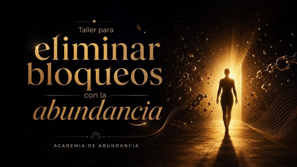 TALLER PARA ELIMINAR BLOQUEOS CON LA ABUNDANCIA